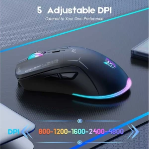 ماوس بی سیم گیمینگ اونیکوما مدل CW917 RGB
